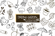 Spring Garden | Symbols Fonts, a Symbol Font by Sirinart (Thumbnail 1 of 7)