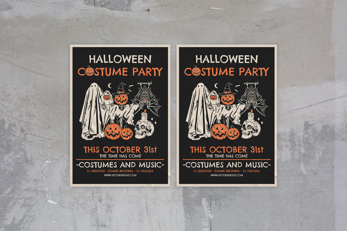 Halloween Vector Illustrations, an Illustration by Localmad (Photo 4 of 6)
