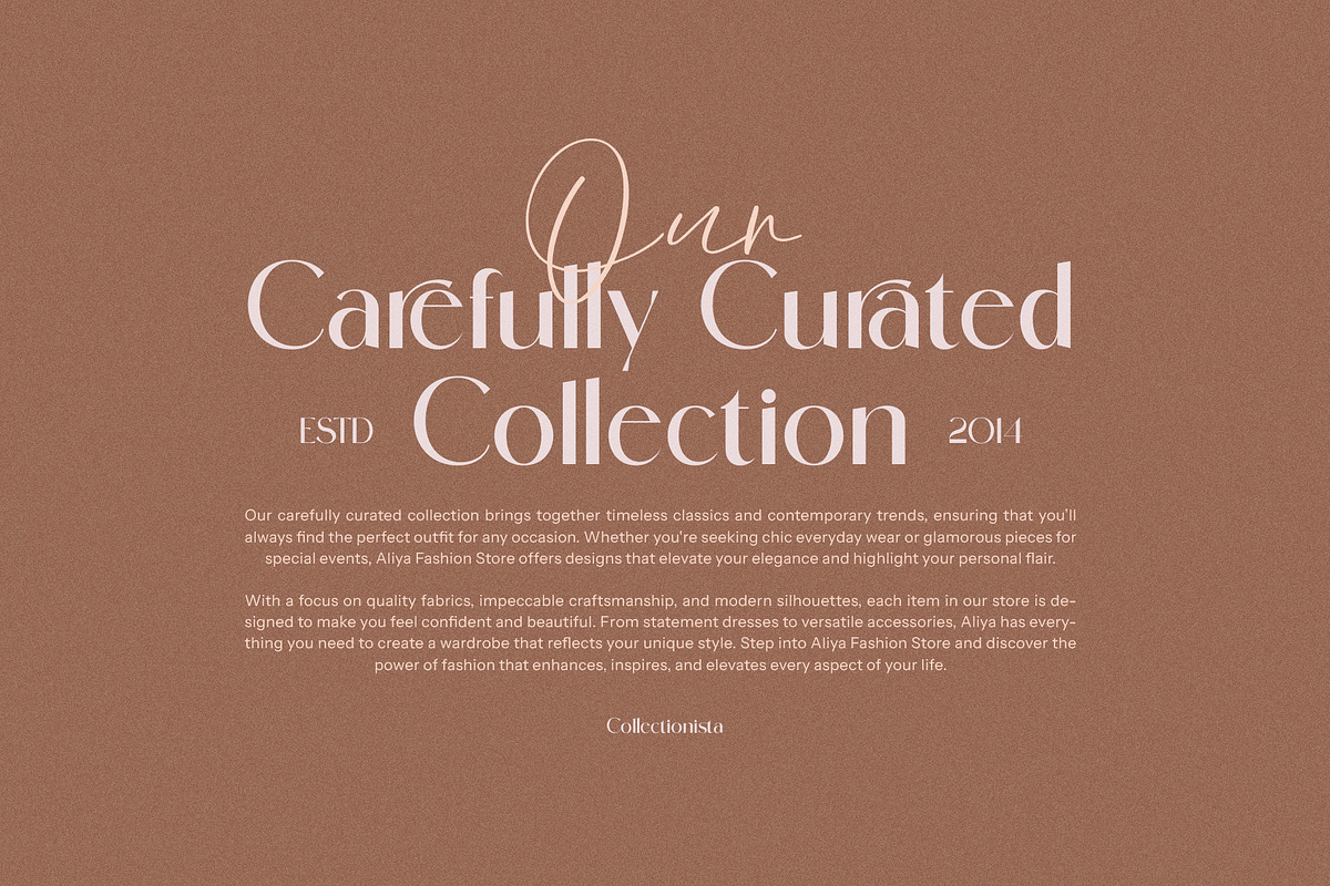 Voglire Elegant Sans Serif Font, a Sans Serif Font by Perfectype (Photo 3 of 8)