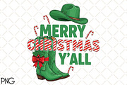 Cowboy Christmas, Merry Christmas, an Illustration by Black Bird Studio (Thumbnail 1 of 4)