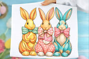 Bunny Coquette Bow PNG, Brushstroke, an Illustration by SinaCreation (Thumbnail 1 of 7)