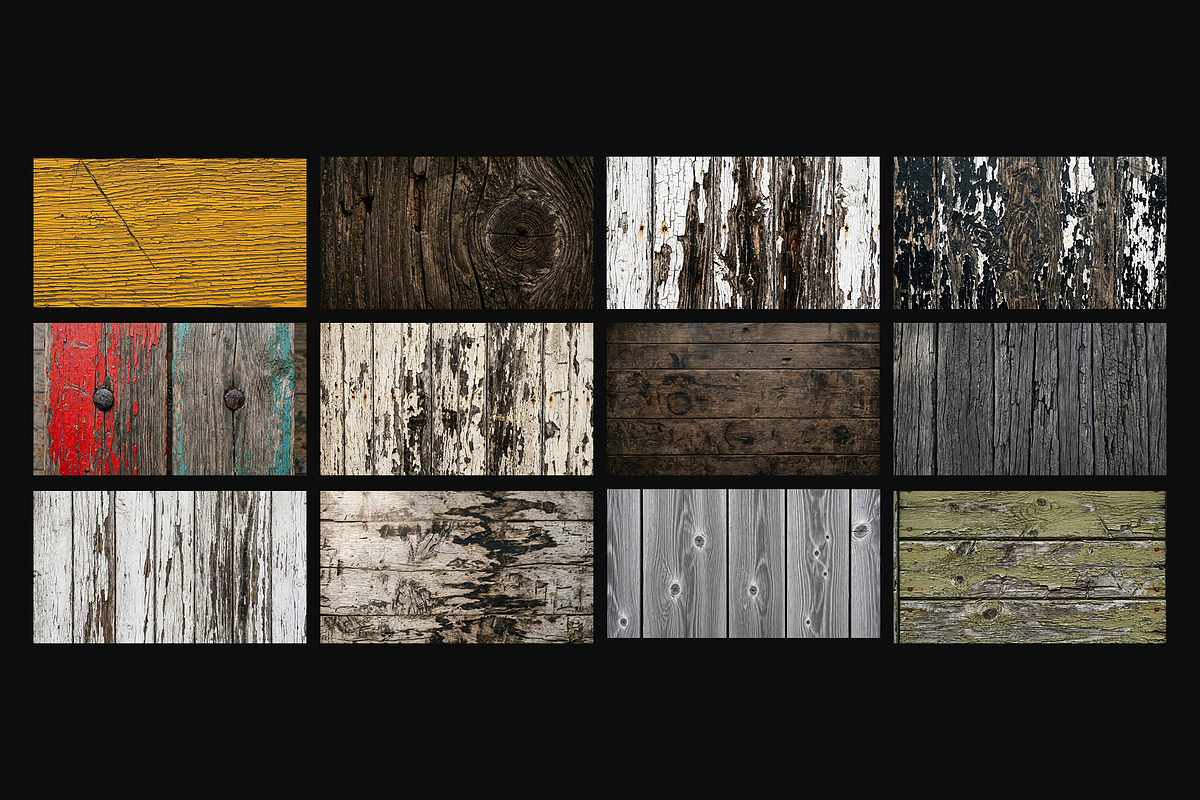 Vintage Wood Texture Background Pack, a Texture Graphic by Shovajit (Photo 2 of 3)