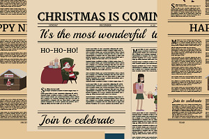 Christmas Newspaper