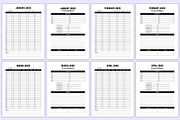 2025 Restaurant Reservation Book, a Stationery Template by Mustafiz (Thumbnail 3 of 5)