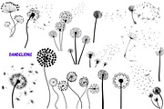 Dandelions & Overlays AI EPS PNG, an Illustration by FrankiesDaughtersDesign (Thumbnail 4 of 6)