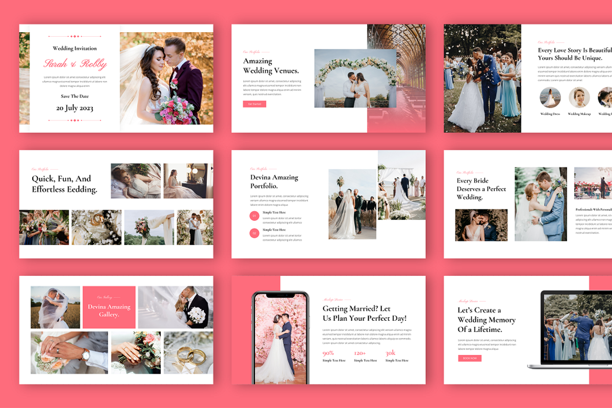 Wedding Organizer PowerPoint, a Presentation Template by Biwarastudio (Photo 3 of 5)