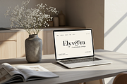 Aesthetic Neutral Laptop Mac Mockup, a Mac Mockup by Julia Anderi - Studio (Thumbnail 1 of 2)