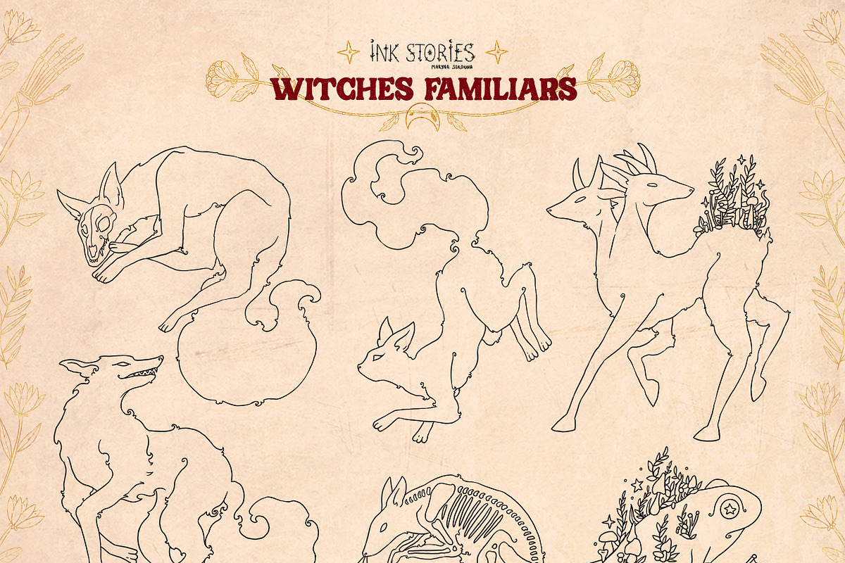 Witches Familiars, an Animal Illustration by Ink Stories (Photo 7 of 44)