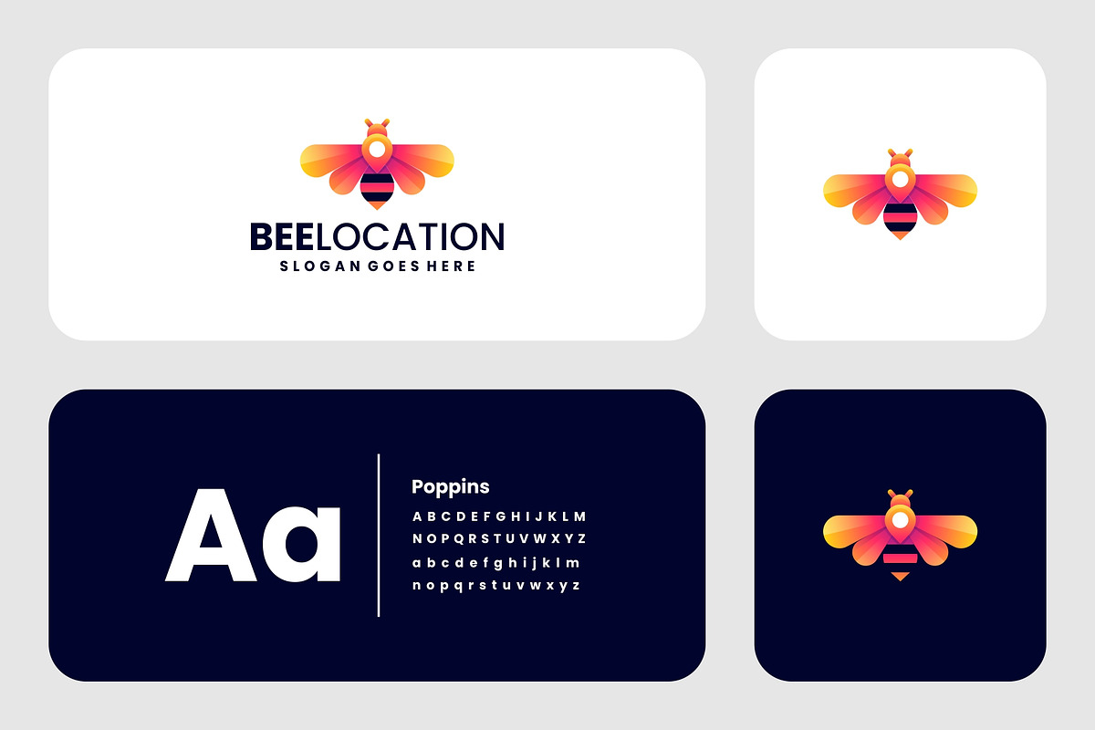 Gradient Modern Bee Logo Design, a Branding & Logo Template by Artnivora.Std (Photo 2 of 2)