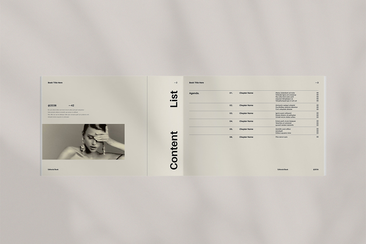 Editorial Magazine & Book Layout, a Magazine Template by TemplateFolio-Shop (Photo 4 of 21)