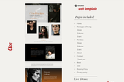 Showit Template| Arists-Photographers preview 2