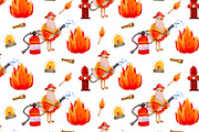 Firefighter Goose Clipart Set, a Technology Illustration by the_myro (Thumbnail 8 of 13)