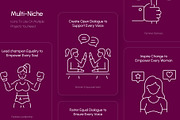 Feminist Icons Set, an Outline Icon by Prosymbols (Thumbnail 3 of 8)