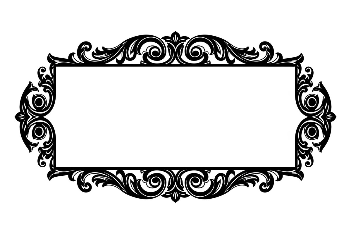 Vintage Ornament Frame Vector Bundle, an Illustration by Creativeshirt (Photo 24 of 51)