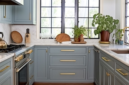 Cottage kitchen interior design, home decor and house improvemen, an Architecture Photo by Anneleven