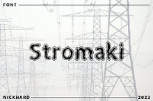 Stromaki Sans Serif Display Font