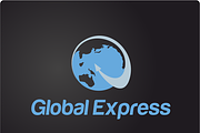 Global Express Logo Design, a Branding & Logo Template by free2fonts (Thumbnail 4 of 5)