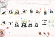 Watercolor Panda Family, an Animal Illustration by Catherine Wheel (Thumbnail 14 of 17)