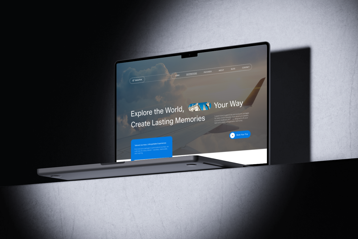 Figma Travel Agency Landing Page, a Landing Page Template by Musara (Photo 5 of 6)