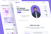 Personal Portfolio Website, a Templates & Theme by Arafatsadik1 (Thumbnail 2 of 2)