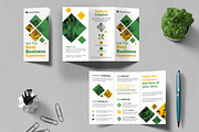 Business Trifold Brochure Layout, a Brochure Template by MightyDesign (Thumbnail 1 of 5)