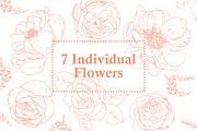 Winter Joy - Flowers & Foliages, an Illustration by clairedelune (Thumbnail 2 of 7)