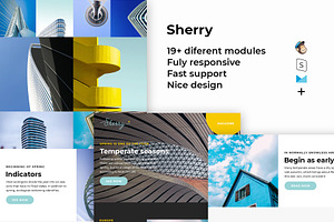 Sherry – Responsive Email template