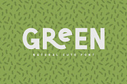 Green | Natural Cute Font, a Sans Serif Font by Graphicfresh (Thumbnail 7 of 7)