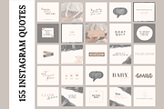NEUTRAL Instagram Templates Bundle, a Social Media Template by LushBury (Thumbnail 3 of 9)