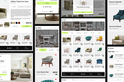 Dewish - E-Commerce Website UI KIT, a Device Mockup by Odama (Thumbnail 3 of 6)