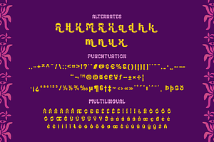 MAWUR Groovy Retro Font