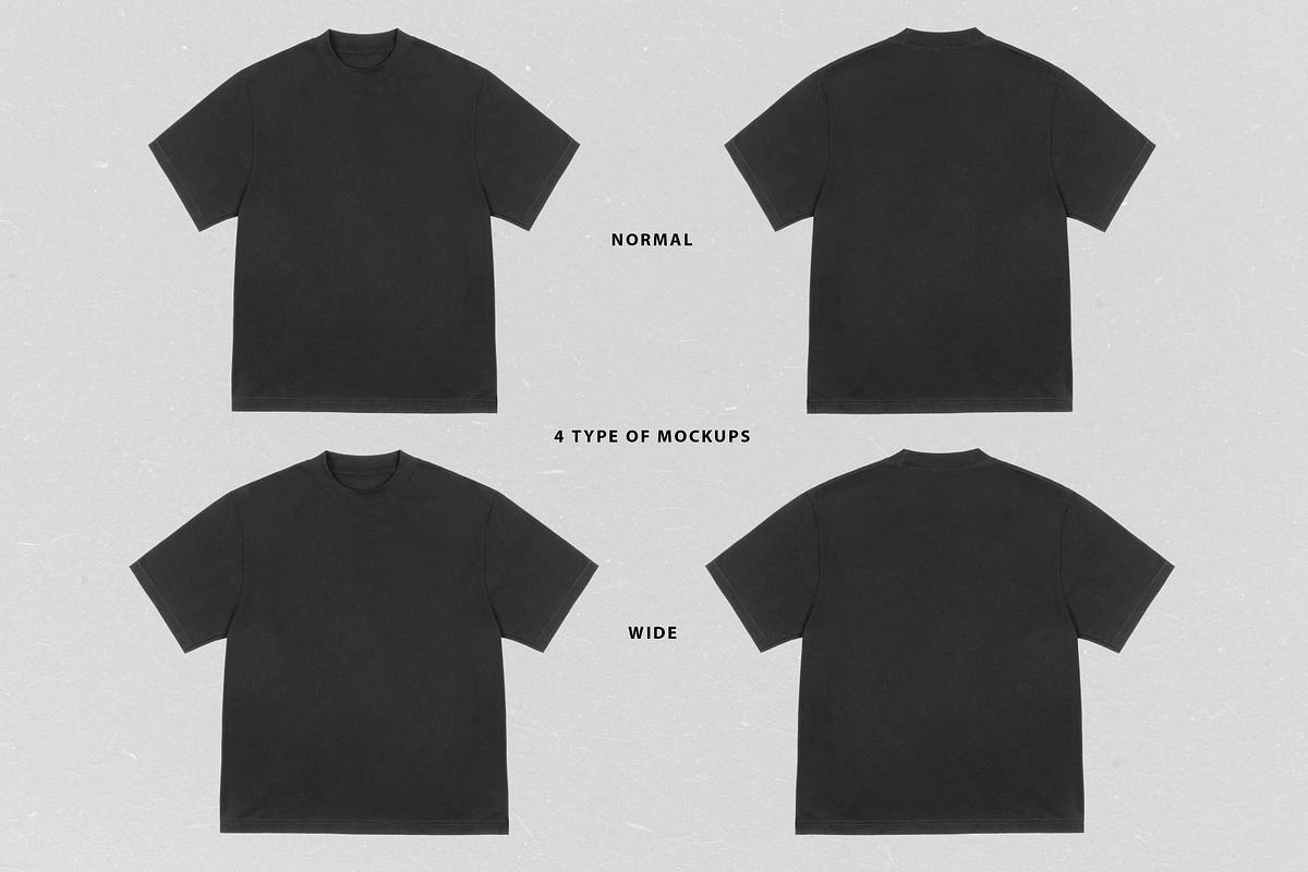 Realistic T-shirt Mockup 4, a Shirt Mockup by Uncentrifuged Pressure (Photo 4 of 4)