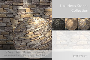 Luxurious Seamless Stones