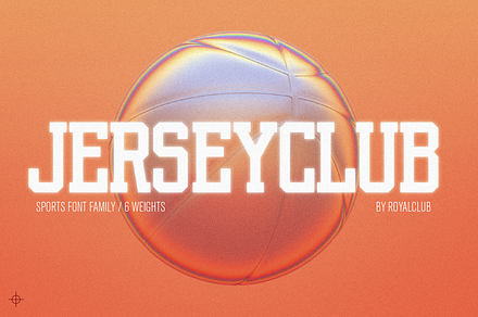 JERSEYCLUB Family, a Font by ROYALCLUB