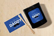 Father's Day Candle Label Template, a Branding & Logo Template by KnowyourLabel (Thumbnail 4 of 5)