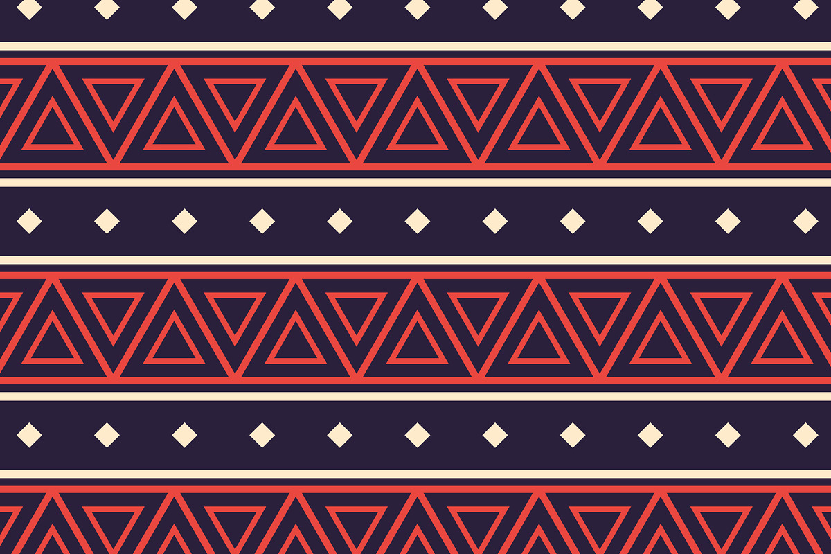 Aztec pattern set, a Pattern Graphic by TiveCreate (Photo 4 of 11)