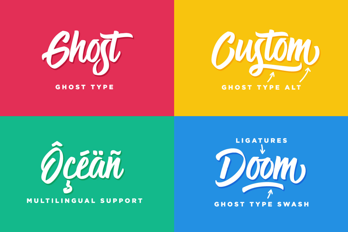 Ghost Type preview 5