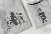 Vintage Christmas Bundle 300+, an Illustration by Retro Machine (Thumbnail 14 of 14)