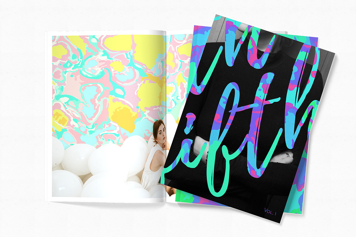 Oil Spill - Marbled Styles, a Layer Style Add-On by digiful (Photo 6 of 10)