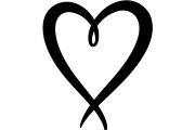 Heart Icons Silhouette, an Object Graphic by Creativeshirt (Thumbnail 2 of 17)