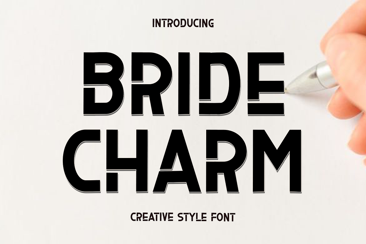 Bride Charm, a Script Font by InermediaSTUDIO (Photo 1 of 8)