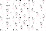Cute Ballerinas!, a Graphic by Irene_Boiko_ART (Thumbnail 3 of 7)