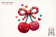 Valentine Crochet Coffee Sublimation, an Illustration by GlitterCraft (Thumbnail 28 of 41)