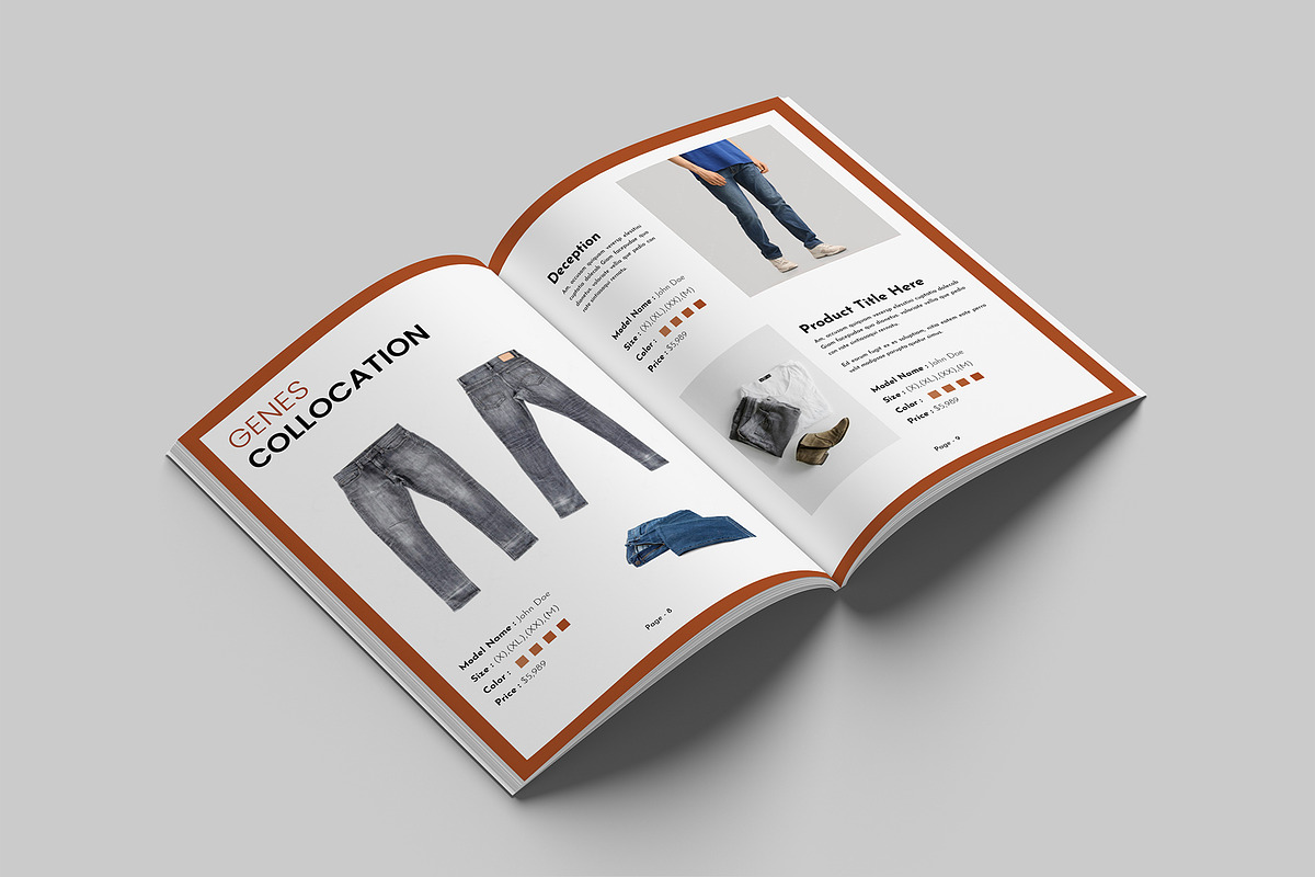 Fashion Product Catalogue Template preview 5