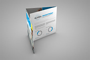 Square Trifold Mockup, a Print Template by RgraphicsDesign (Thumbnail 4 of 5)