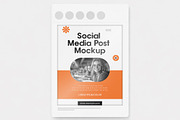Instagram Social Media Post Mockup, a Social Media Template by studiogstock (Thumbnail 1 of 2)