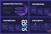 Pitch deck - Dark theme business, a Presentation Template by anchor_point_heshan (Thumbnail 4 of 6)