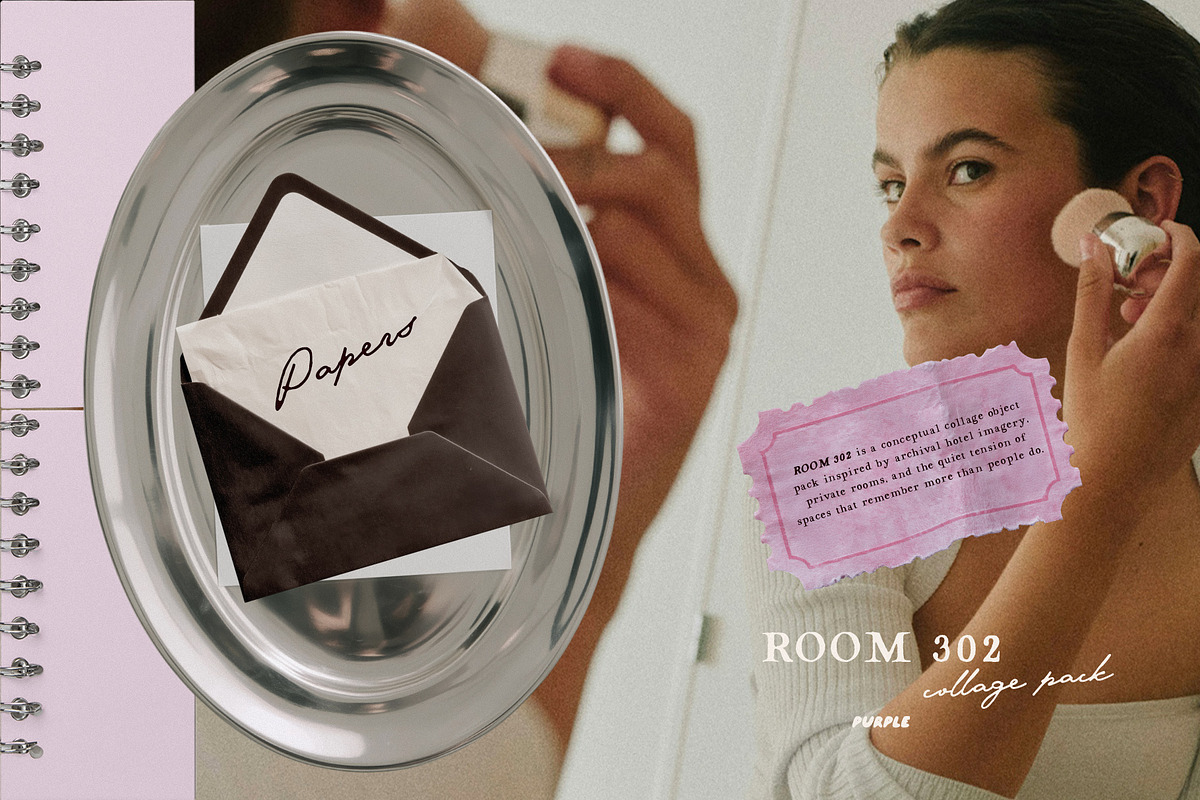 ROOM 302: Archival Hotel Collage, an Object Graphic by Purple (Photo 14 of 16)