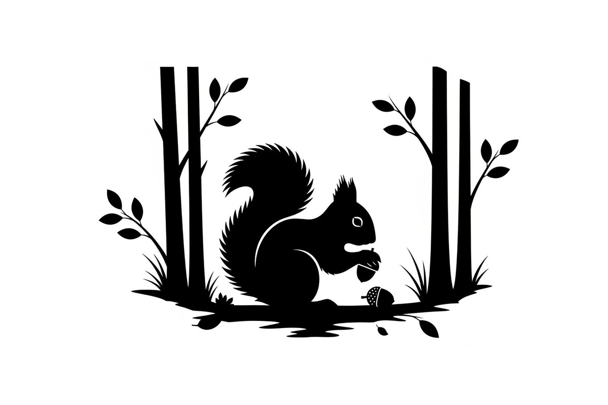 Black Squirrel Vector Icon Bundle, an Illustration by jahid234 (Photo 17 of 51)