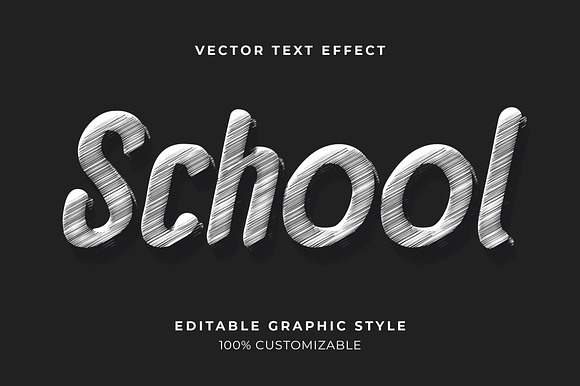 Hand Drawn Chalk Text Effect preview 3